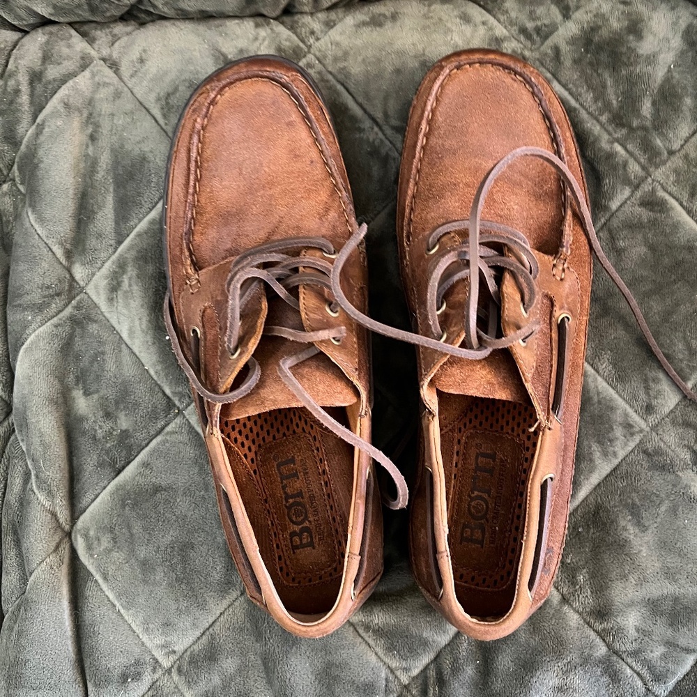 Born, 12 medium, Brown, Harwich Style